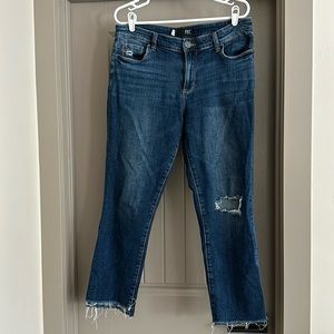 Kut from the Kloth Reese Mid Rise Ankle Straight